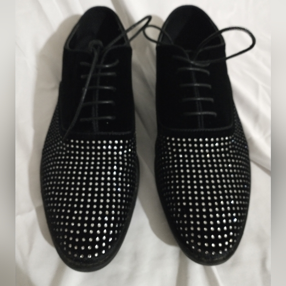 Men's INC Dominik Black Dress Shoes Size 11.5 - Picture 5 of 10